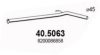 RENAU 8200086858 Exhaust Pipe